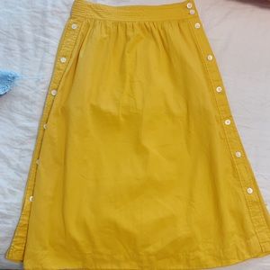 Madewell midi skirt.